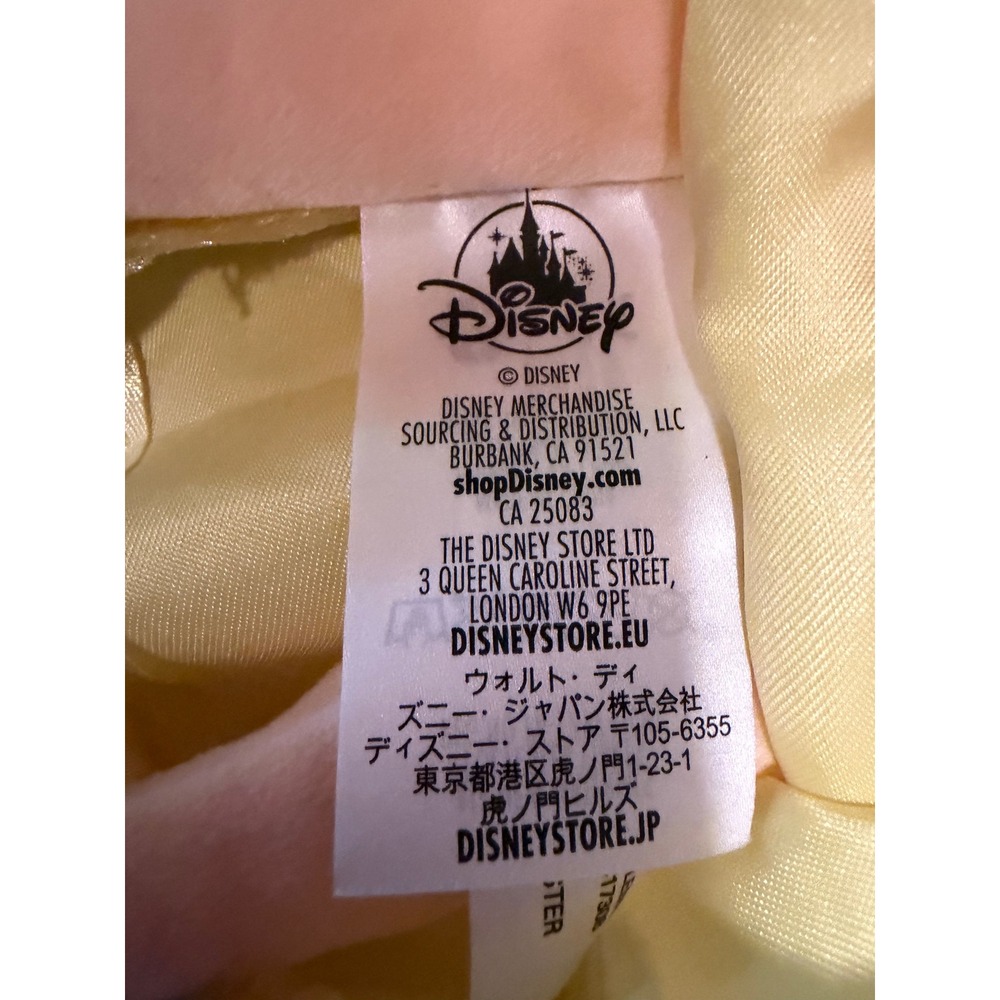Disney Store Snow White Winter Plush Doll 20 Inch Pink Faux Fur Hooded Cape NWT - Picture 7 of 7